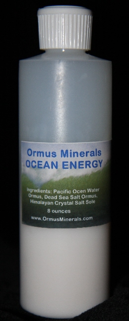 ORMUS MINERALS OCEAN ENERGY